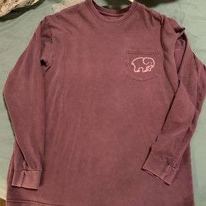 Long sleeve ivory Ella t shirt